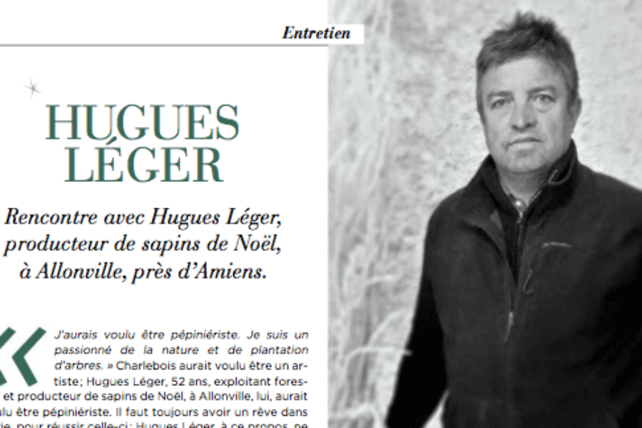 Retrouvez Hugues Léger dans le magazine Instinct du Courrier picard